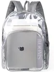 Heavy Duty Transparent Clear Backpa