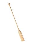 Seachoice 5.5 Ft. Wood Paddle, New Zealand Pine Construction, 19-11/16 in. X 5-7/8 in. Blade, Wide Top Hand Grip, Clear Finish