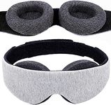 Store2508 Sleep Mask 100% Blackout Eye Mask Zero Eye Pressure Adjustable Eye Cups Guaranteed Deepest Possible Rest Perfect Sleeping Mask for Light Sleepers Travelers Midday Nappers