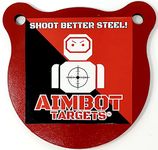 AR600 Armor Steel Shooting Targets - 6” x 3/8” Gong Ballistic Rated Steel - Made in Canada - Durable, Certified Targets for Precision Shooting, Range Practice, and Training