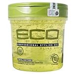 ECO Styler Professional Styling Gel, Olive Oil, Max Hold 10, 16 oz (Pack of 2)