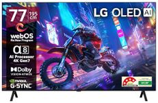 LG 195 cm (77 Inches) OLED B4 Series 4K Ultra HD (3840 x 2160) Smart webOS OLED TV OLED77B46LA