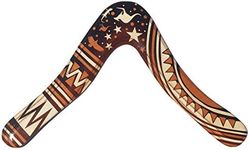 Aussie Fever Wooden Boomerang - Decorated Australian Boomerangs, Made in Australia!