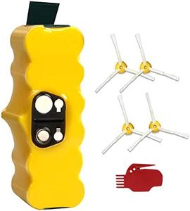 5.0Ah 14.4V Ni-Mh Battery Compatible with iRobot Roomba Replacement Battery for Roomba Battery Replacement 960 675 690 980 770 Battery for iRobot Roomba Battery Replacement 500 700 800 900 600 Series
