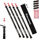 Adjustable Heavy Duty Tarp Poles 7.