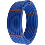 SharkBite 3/4 Inch x 100 Feet Blue PEX-A, PEX Pipe Flexible Water Tubing for Plumbing, UA70B100