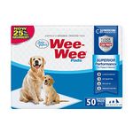 Four Paws Wee-Wee Dog Training Pads, 30-Pack