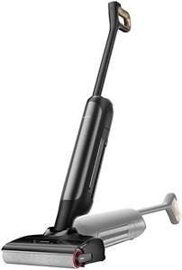 Mova M10 Nass-und Trockensauger,flaches 180°-Design, 90° drehbar,0,9 kg Gewicht,75°C Bürstenreinigung,5 Min；Heißlufttrocknung,Verhedderungsfrei,Bürste mit Doppelichtungsrotation,18 kPa