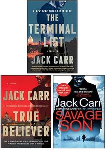James Reece Series 3 Books Collection Set By Jack Carr (The Terminal List, True Believer, Savage Son)