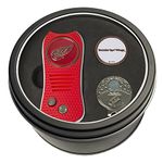 Team Golf NHL Detroit Red Wings Gift Set Switchfix Divot Tool, Cap Clip, & 2 Double-Sided Enamel Ball Markers, Patented Design, Less Damage to Greens, Switchblade Mechanism