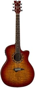 Dean GTSEQATCS Exotica Quilt Ash Acoustic-Electric Trans Guitar