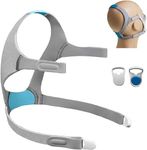 1pack Headgear for AirFit N20/ AirTouch N20, Soft Comfortable Unisex CPAP Replacement Headgear Strap, Adjustable Home Ventilator Mask Headband with Stronger Vel-cro Compatible with ResMed AirFit N20