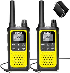 Walkie Talkies Long Range 2 Pack Rechargeable VOX Hiking
