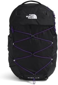 THE NORTH FACE Women's Borealis Commuter Laptop Backpack, Tnf Black/Peak Purple, One Size, Women's Borealis