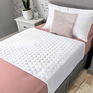 Hygge Sheets®️ Organic Washable Incontinence Bed Pads with Tucks - 100% Waterproof Reusable Mattress Protector Underpads - Rayon derived from Bamboo - Twin