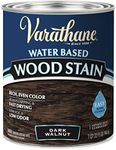 Varathane 381119 Water Based Wood Stain, Quart, Dark Walnut