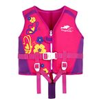 Kids Swim Vest Float Jacket for 29-48 lbs Toddler, Swimming Pool Aid Floats for 2-6 Years Boys and Girls,Children Swimwear with Emergency Whistle & Adjustable Safety Strap,Children Puddle As A Jumper