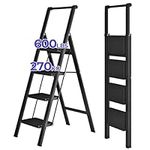 JOISCOPE 4 Step Ladder, Foldable St