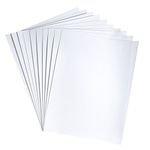Hygloss Velour Paper, White, 8.5" x 11"