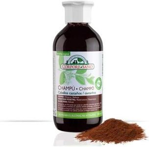 Champú Henna Catechu Castaño 300 ml de Corpore Sano