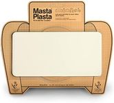 MastaPlasta Self-Adhesive Premium Leather Repair Patch - Ivory 20cm x 10cm (8in x 4in). Instant Upholstery-Quality Patches for Sofas, Car Interiors, Bags, Vinyl & More