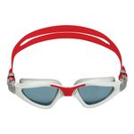 Aquasphere Unisex Adult Kayenne Dark Swimming Goggles (One Size) (Gray/Red)