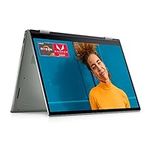 Dell Inspiron 14 7425 2-in-1 Laptop, AMD Ryzen 7 5825U, 14 Inch FHD+ Touchscreen, 16GB RAM, 512GB SSD, Backlit Keyboard, Fingerprint Reader, Win 11H (Pebble Green)