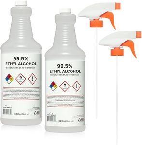 HIGH Impact 99.5% Ethyl Alcohol Denatured 40-B 200 Proof Alcohol - Made in The USA - 32oz Spray (Pack of 2)