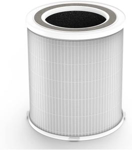 Dreamegg TR-8150 Air Purifier Replacement Filter, 3-in-1 Filtration System, Pre-Filter, H13 HEPA Filter and Activated Carbon Filter for Allergy Odor Home Bedroom Office