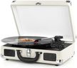 DIGITNOW! Turntable Record Player 3speeds with Built-in Stereo Speakers, Supports USB/RCA Output/Headphone Jack / MP3 / Mobile Phones Music Playback,Suitcase design