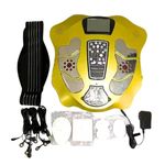 ACI ACUPRO Far Infrared Pressure Points Electric Foot Massager EMS Machine Reflexology Feet Care Body Slimming Belt 8 EMS Pads for Multiple Benefits