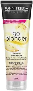 John Frieda Go Blonder Lightening Shampoo for Strengthening and Restoring Blonde Hair (250 mL)