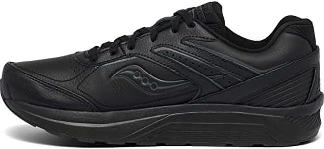 Saucony Men's Echelon Walker 3 Walking Shoe, Black, 7 W US