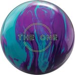 Ebonite The One Remix Bowling Ball- Teal/Purple/Violet 12lbs