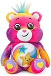 Care Bears 9" Bean Plush (Glitter Belly) - Dare to Care Bear - Soft Huggable Material!