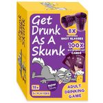 The Ultimate Shots Drinking Game, Drinking Glasses included, Great Adult Game for Parties, Hen Party Games, Hen Party Accessories, Stag Do Party Game, Fun Adult Games