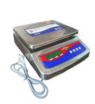 EQUINOX Stainless Steel Weighing Scale 30 Kg, Front and Back Green display, 2 gram accuracy. Stainless Steel Body and Plateform.