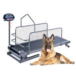 Dog Treadmill for Large Medium Dogs, Pet Dog Running Machine Exercise Equipment, With LCD Display Scree, Speed 0.8-12 Km/H, for Dogs Indoor & Outdoor Training, Up To 220LB, Easy to Assemble