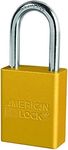 American Lock A1106YLW1KEY Padlock 