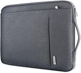 LANDICI 360° Protective Laptop Sleeve 11.6 Inch for Surface Pro 7 8 9/Laptop Go 2 3, MacBook Air 11, Small Computer Bag Carrying Case for 11-12 Inch Chromebook, Slim, Shockproof, Waterproof, Grey