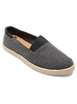 Quiksilver Men's ESPADRILLED Shoe, Solid Black, 39