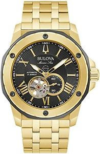 Bulova Men's Marine Star, Black, 98A273