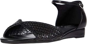 Bandolino Women's Kendric Wedge Sandal, Black, 6