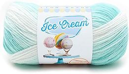 Lion Brand Yarn 923-208 Ice Cream Yarn, Mint