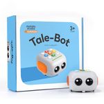 TaleBot Coding Robot Basic for Kids Ages 3-5, Screen-Free Interactive STEM Toys, Educational Learning Robots Toy for Boys & Girls to Learn Coding Basics, Ideal Gift for Homeschool Christmas