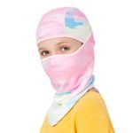 Venswell Kids Balaclava Windproof Ski Mask Winter Face Warmer for Cold Weather Boys Girls (A-A-6-Colorful)