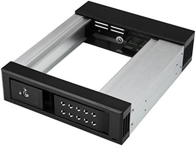 StarTech.com HSB1SATSASBA 5.25 to 3.5 Trayless Drive Hot Swap Bay for 3.5 SATA/SAS