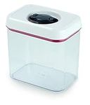 Zyliss Twist & Seal Kitchen Storage, 1.6 Litre, Clear/White