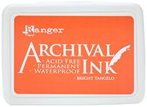 Ranger Archival Ink Pad Bright Tangelo, Orange, 6.9 x 9.8 x 1.8 cm