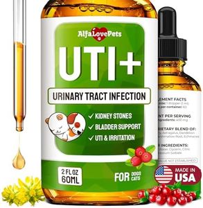 Cat UTI & Dog UTI Treatment ✿ Kidney Support for Cats ✿ Dog UTI ✿ Cat Urinary Tract Infection Treatment ✿ Kidney Support for Dogs ✿ Dog Urinary Tract Infection Treatment ✿ Made in USA ✿ 2 Oz